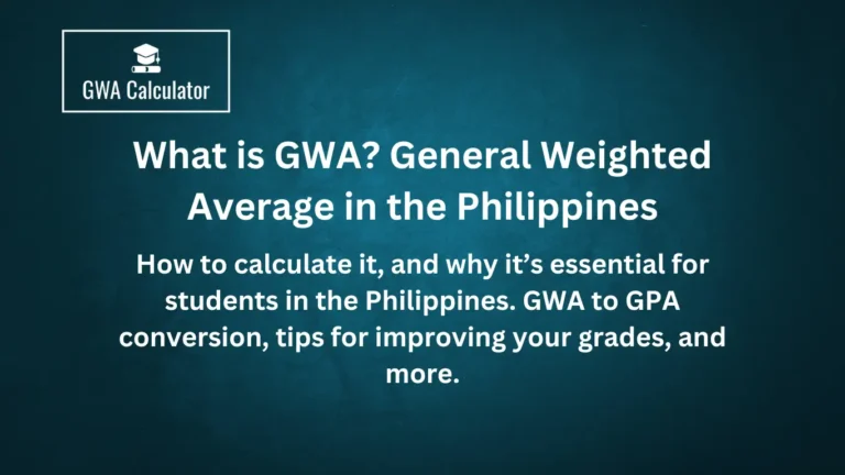 What is GWA